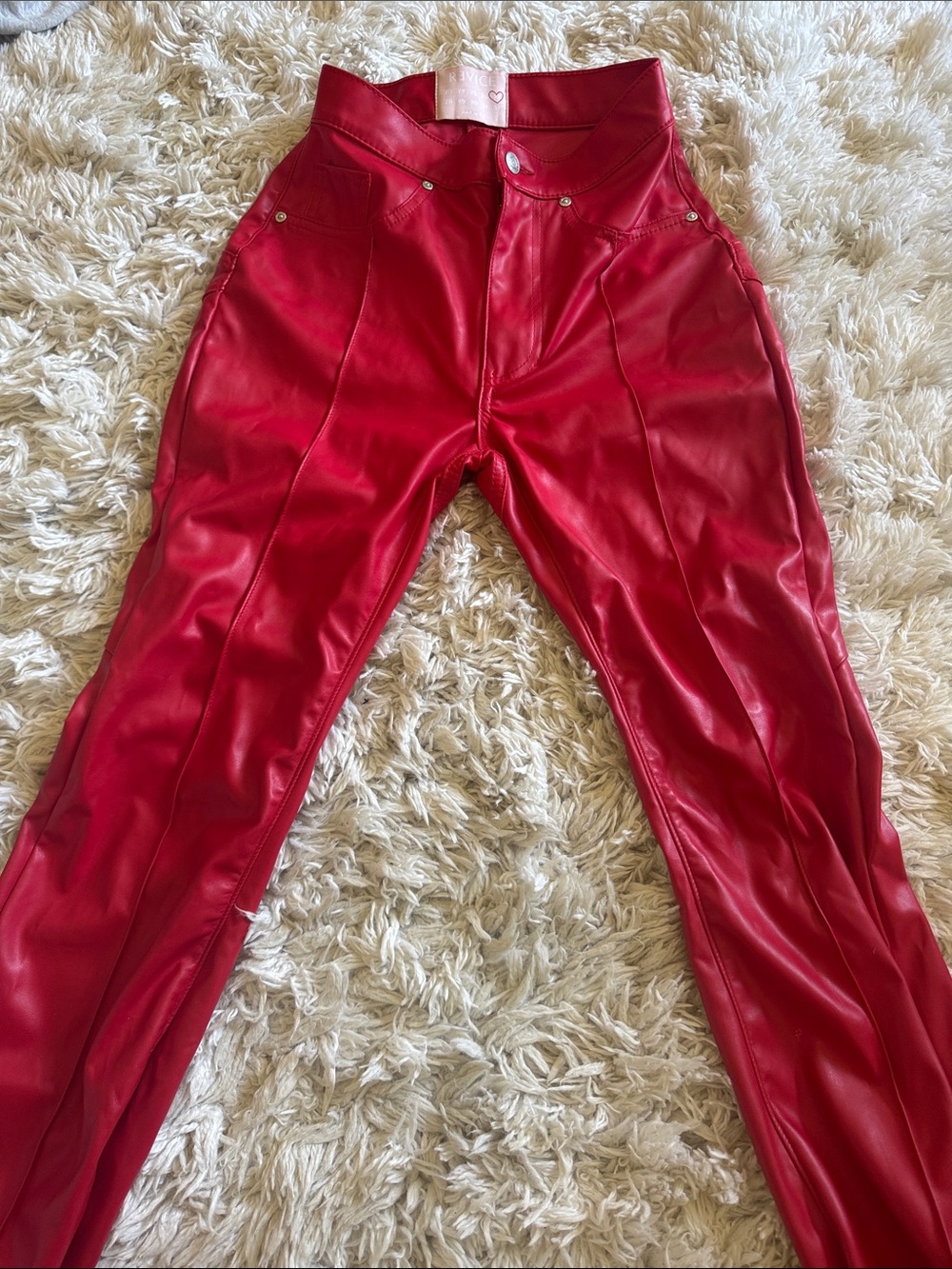 Revice red pants size 27